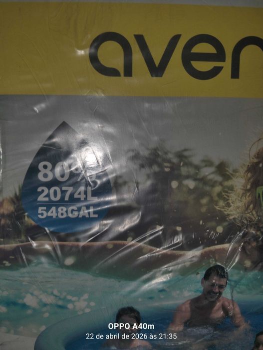 Piscina redonda avenli
