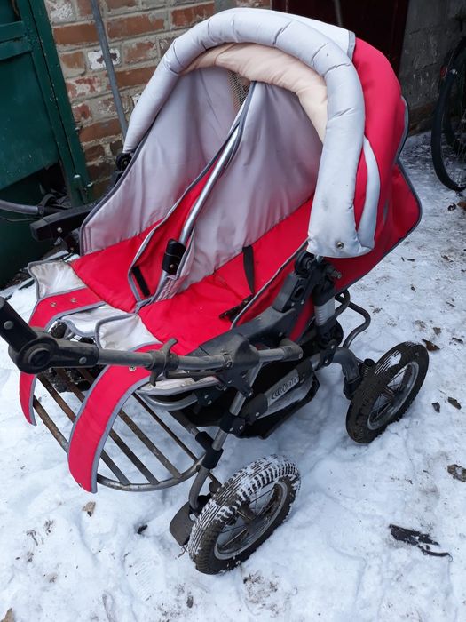 Отдам коляску для двойни