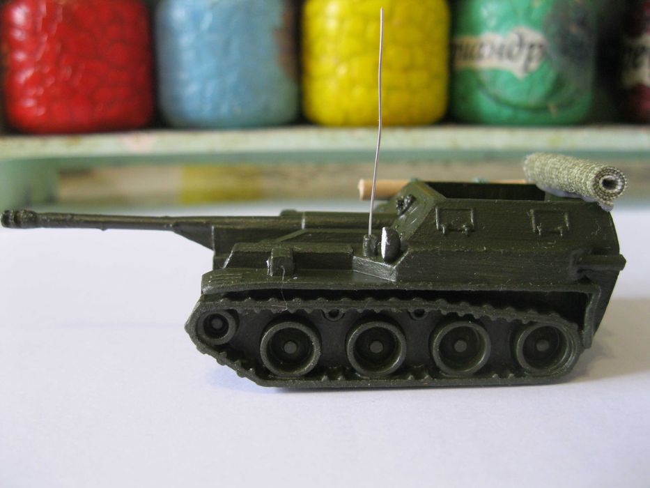 Самоходная установка АСУ-57 военная техника