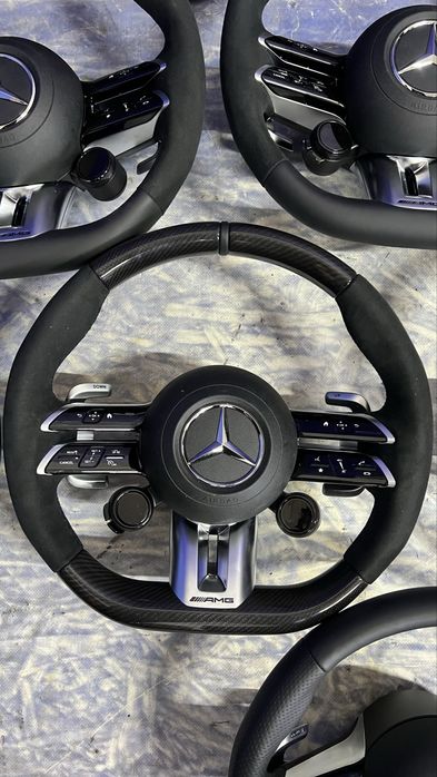 Кермо руль карбон юніти мерседес Mercedes-Benz