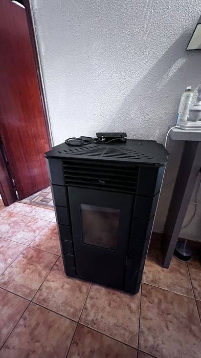 Fogao a pallets ,como novo