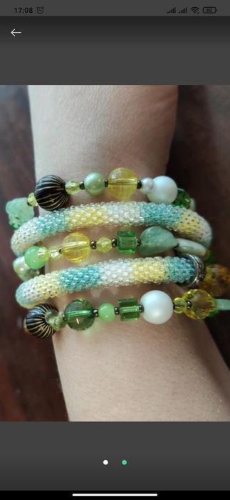 Браслет из бисера