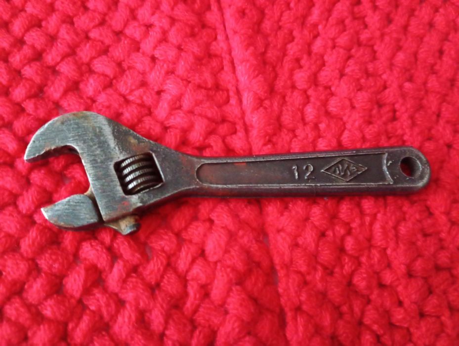 Ключ СССР, разводной, гаечный, рожковый, маленький, компактный