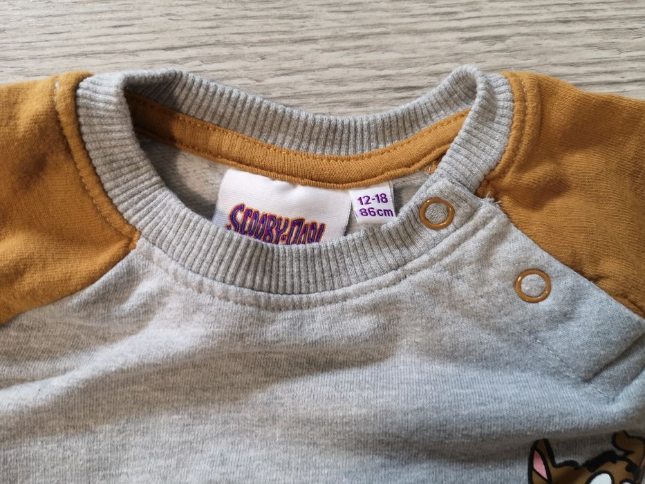 Bluza niemowlęca 86 Scooby doo