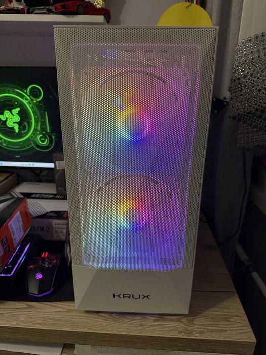 Komputer PC do gier Ryzen 5 7600 + RTX 4070 SUPER, 32GB DDR5, 1TB NVMe