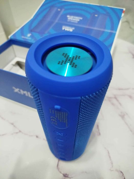 Głośnik mobilny XMUSIC BTS650B Radio FM Niebieski