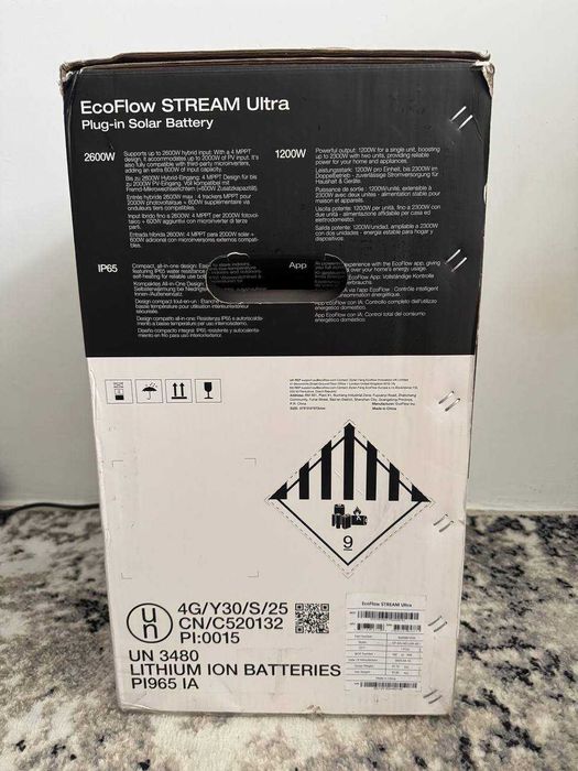 Зарядна станція EcoFlow STREAM Ultra (DELTA Lite PLUS) 1920 Вт·год