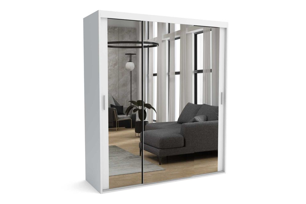 ---PROMOCJA-- Szafa przesuwna na wymiar Mat 10, szer. 200 cm