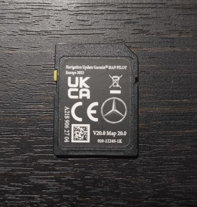 SD-карта Mercedes Garmin Map PILOT V20 2023р.