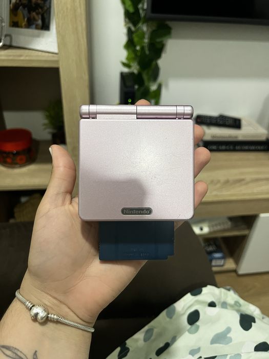 Nintendo Game Boy Advance SP + Pokemon blue em ingles