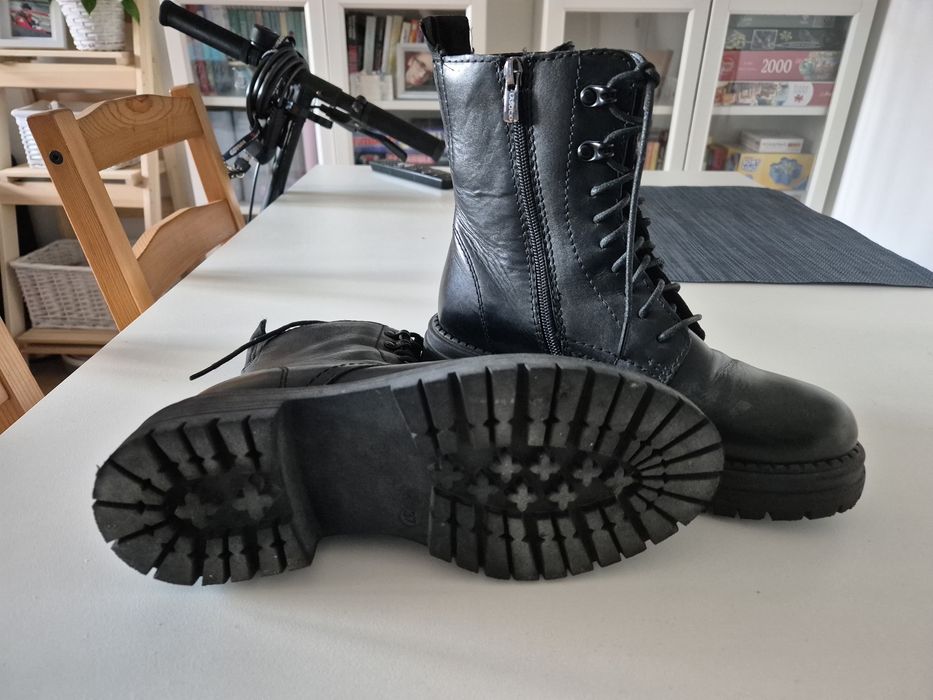 Buty trapery skórzane Lasocki 37