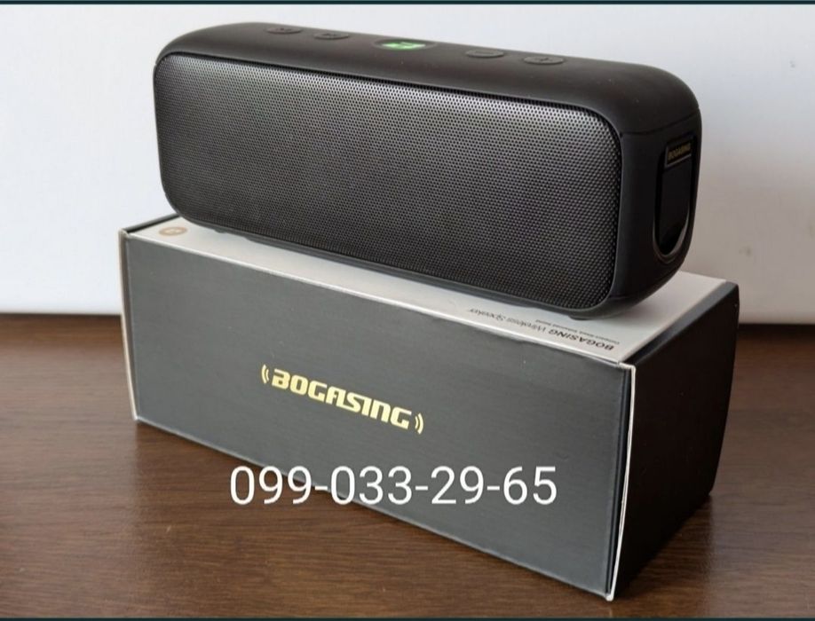 Преміум звук Hi-Res 30W Bogasing G6 блютуз колонка портативна