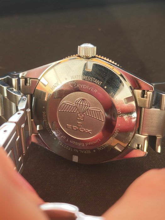 ユウキ Edox SkyDiver Limited Edition 80126 3NSW NISW Wrocław Krzyki