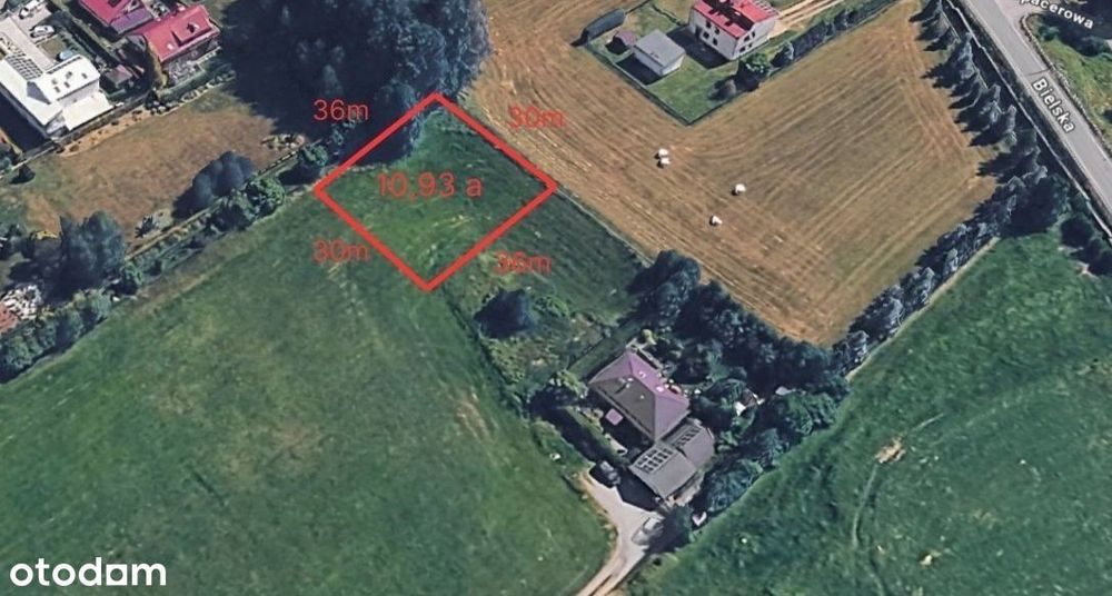 Działka budowlana 1093 m² | Górki Wielkie - Więcej