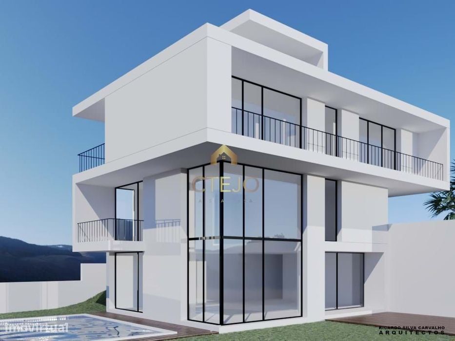 Terreno com projeto aprovado — Vialonga, Lisboa