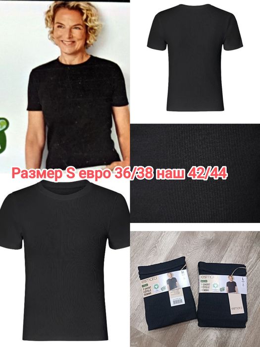 Женская футболка в рубчик Oyanda® Esmara ® размер S ,L
