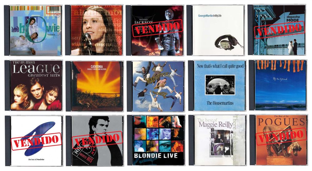 Pop, Rock: Lote de 60 CD's (11)