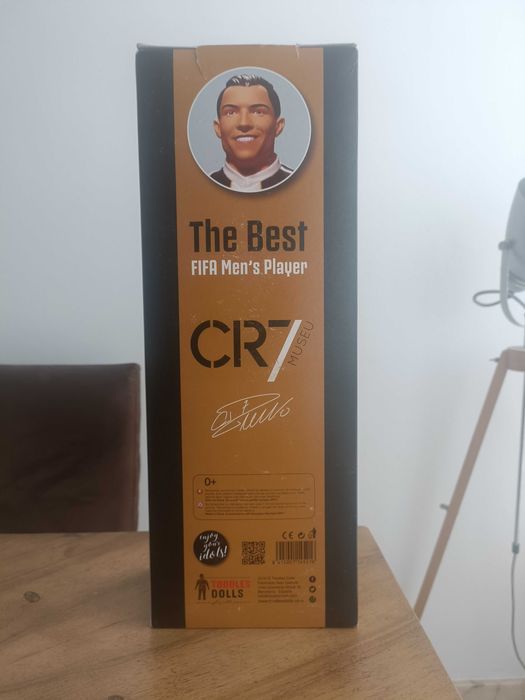 Boneco CR7 com equipamento CR7 Museu (PRODUTO OFICIAL - 2016)