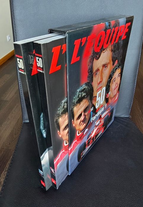 Livros Formula 1 Prost L'equipe Grand Prix  Ferrari