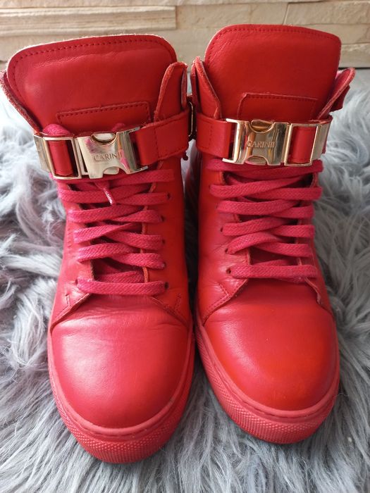 Sneakersy Carinii roz 36 skóra