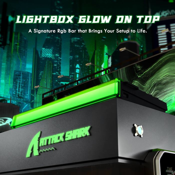 Ігрова клавіатура Attack Shark R85 HE (Magnetic Switch, Rapid Trigger)