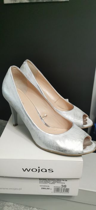 Wojas szpilki 38 skóra