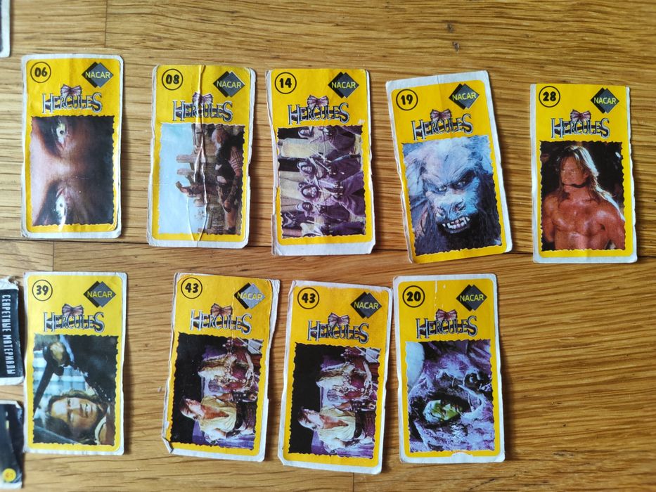 Наклейки, фантики, turbo, Xman, Hercules, Динамо, Mortal Kombat, Shrek