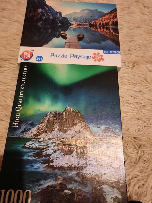 7 puzzles 1000 peças