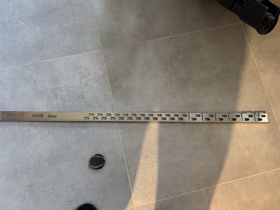 Listwa spadkowa rea 100cm chrom