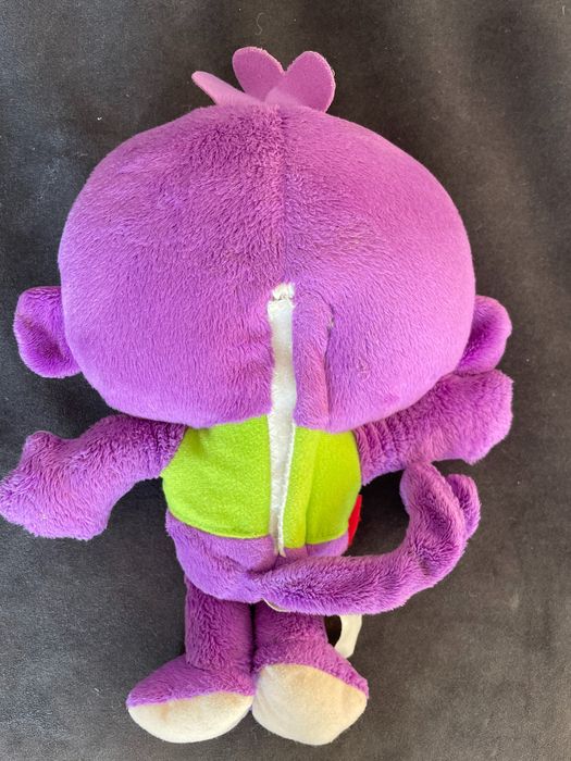 Fisher Price Moulin Roty Ooops małpka interaktywna miś kot