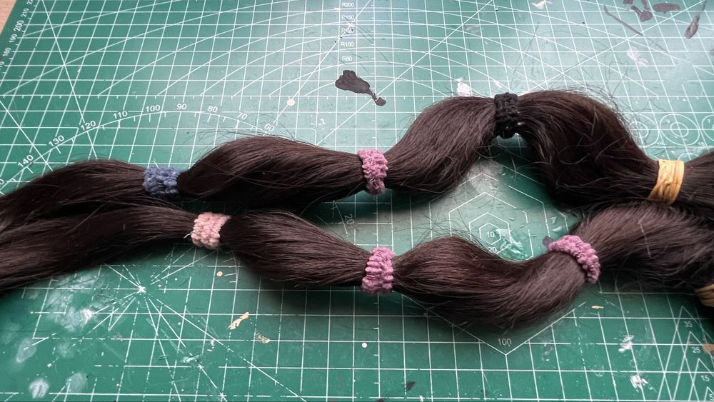 Cabelo humano 100g