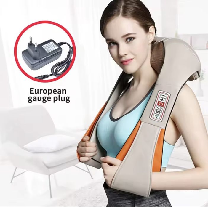 Роликовий масажер для шиї і спини