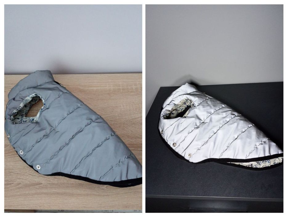 Світловідбиваючий зимовий жилет для собак