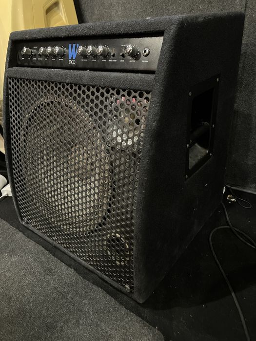 Amplificador combo de baixo! Altofalente 15polegadas 250 watts rms warwick