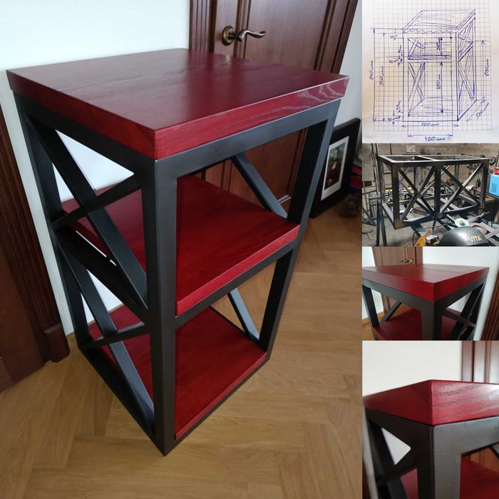 Стеллажи, полки, столы и другие конструкции в стиле Loft лофт