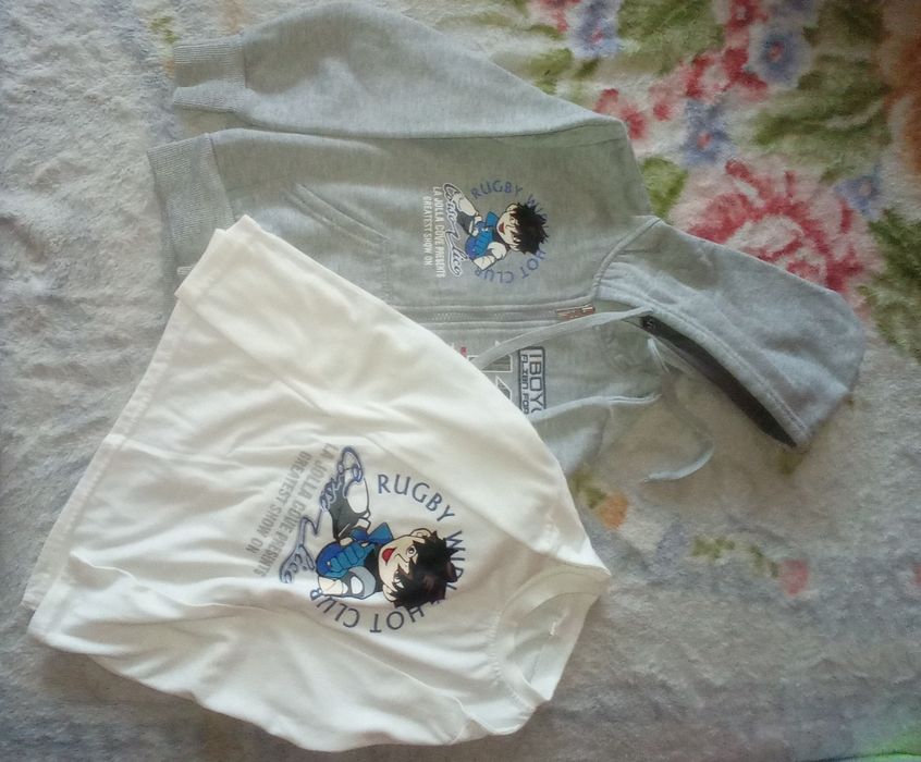 Zestaw bluza chłopięca 116/122