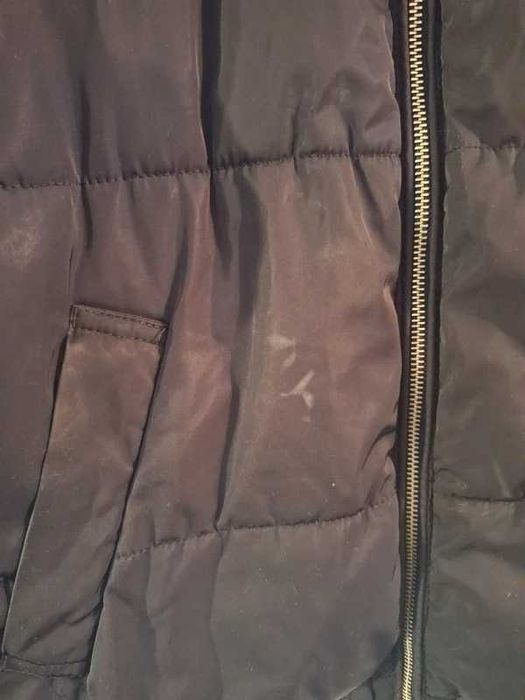 H&M kurtka zimowa czarna S | krótka | ciepła