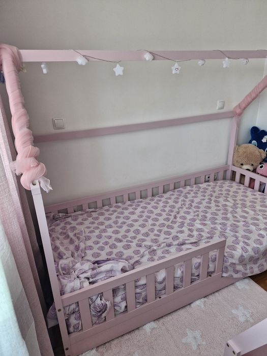 Cama montessori Rosa