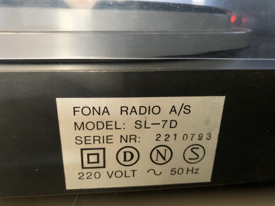 Fona Radio model sl 7d (Denon)