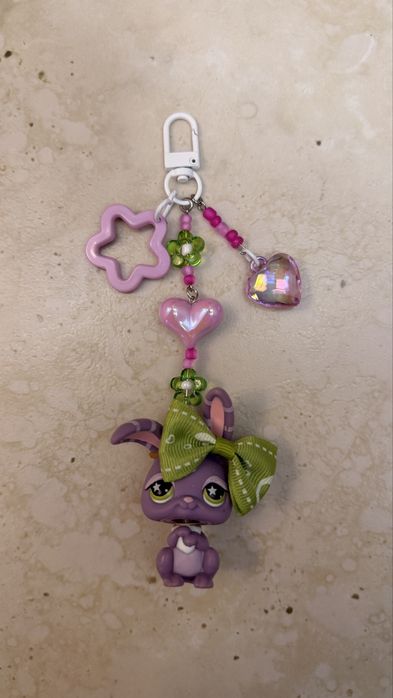 Brelok breloczek lps littlest pet shop królik króliczek