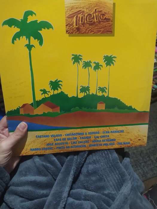 Tieta álbum da novela  raro vinil música - portes registado grátis