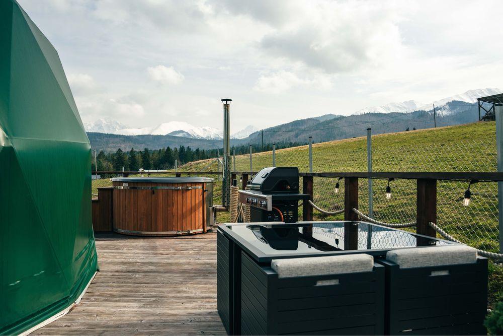 Wolne od dziś Góralski Harem Osada Glamp, jacuzzi, glamping