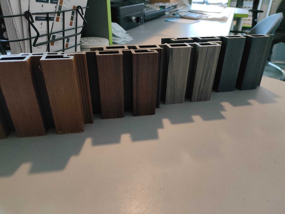 Lamele elewacyjne panele elewacje elewacja kompozyt deska kompozytowa