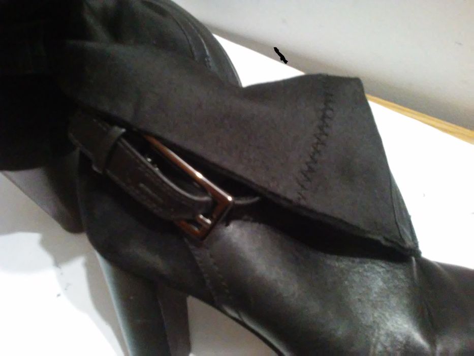 buty-botki/ kozaki- CLARKS roz.6/39 SKÓRA NATURALNA!!