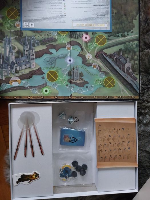 Gra planszowa Harry Potter Magiczne eliksiry gra dla dzieci 8+ magiczn