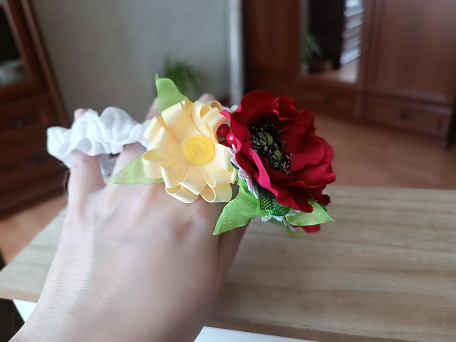 Прикраси для волосся, резинка на гульку, обруч