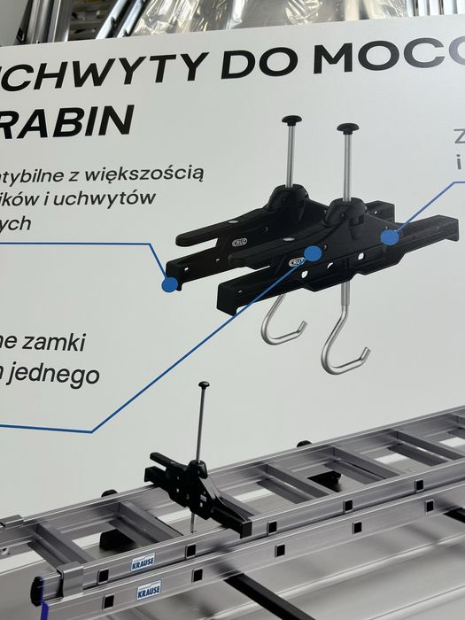 Кріплення до багажника для драбини Krause