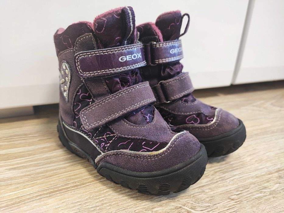 Демисезонные ботиночки Geox Amphibiox Respira отличное состояние 23р.