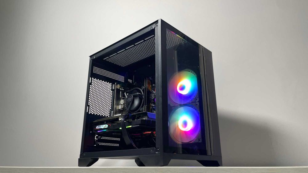 МОЩНЫЙ! ИГРОВОЙ ПК на Intel I3-10100F и GTX 1070 8 GB + 512GB SSD + WINDOWS и гарантия на 1 год
