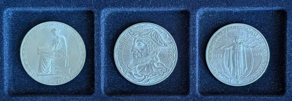 3 moedas de prata 57 gr